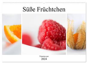 Süße Früchtchen – Vitamine pur (Wandkalender 2024 DIN A2 quer), CALVENDO Monatskalender von Kraetschmer,  Marion