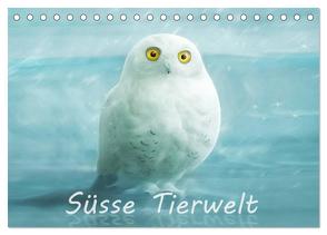 Süsse Tierwelt / CH-Version / Geburtstagskalender (Tischkalender 2024 DIN A5 quer), CALVENDO Monatskalender von Schoisswohl,  Silvio