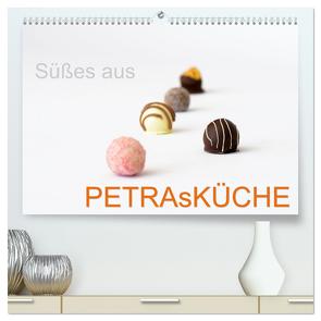 Süsses aus PETRAsKÜCHE (hochwertiger Premium Wandkalender 2024 DIN A2 quer), Kunstdruck in Hochglanz von + Harald Neuner,  Petra