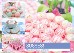 Süsses! Macarons, Pralinen und Kekse (Wandkalender 2022 DIN A2 quer) von Hurley,  Rose