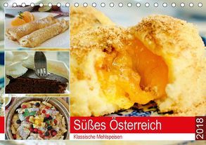 Süßes Österreich. Klassische Mehlspeisen (Tischkalender 2018 DIN A5 quer) von Hurley,  Rose