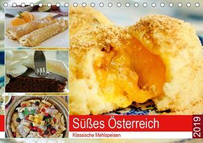 Süßes Österreich. Klassische Mehlspeisen (Tischkalender 2019 DIN A5 quer) von Hurley,  Rose