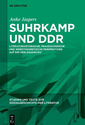 Suhrkamp und DDR von Jaspers,  Anke