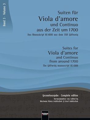 Suiten für Viola d’amore und Continuo von Kubitschek,  Ernst, Ronez-Kubitschek,  Marianne