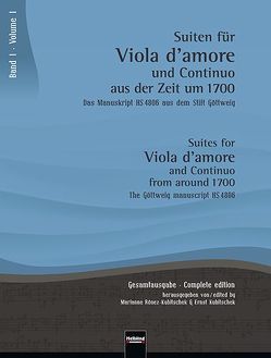 Suiten für Viola d’amore und Continuo von Kubitschek,  Ernst, Ronez-Kubitschek,  Marianne