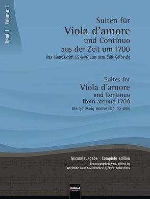 Suiten für Viola d’amore und Continuo von Kubitschek,  Ernst, Ronez-Kubitschek,  Marianne