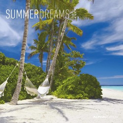 Summer Dreams 2024 – Broschürenkalender 30×30 cm (30×60 geöffnet) – Kalender mit Platz für Notizen – Bildkalender – Wandplaner – Alpha Edition