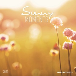 Sunny Moments 2024 – Broschürenkalender 30×30 cm (30×60 geöffnet) – Kalender mit Platz für Notizen – Bildkalender – Wandplaner – Wandkalender