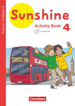 Sunshine – Englisch ab Klasse 3 – Allgemeine Ausgabe 2020 – 4. Schuljahr von Bensmann,  Inga, Haudeck,  Helga, Kerler,  Nadine, Schröder,  Caroline