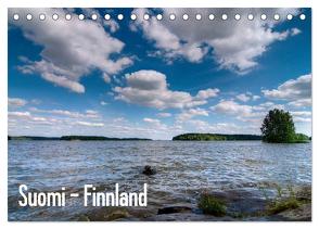 Suomi – Finnland (Tischkalender 2024 DIN A5 quer), CALVENDO Monatskalender von Härlein,  Peter
