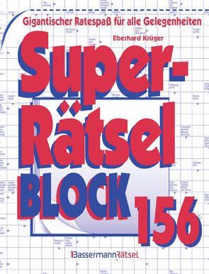 Superrätselblock 156 von Krüger,  Eberhard