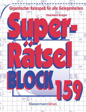 Superrätselblock 159 von Krüger,  Eberhard