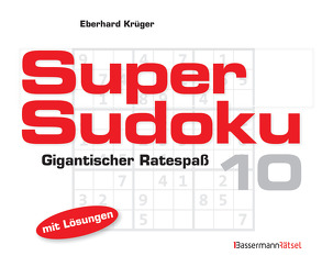 Supersudoku 10 (5 Exemplare à 3,99 €) von Krüger,  Eberhard