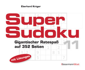 Supersudoku 11 von Krüger,  Eberhard