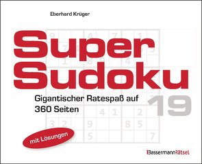 Supersudoku 19 (5 Exemplare à 3,99 €) von Krüger,  Eberhard