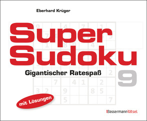 Supersudoku 9 (5 Exemplare à 3,99 €) von Krüger,  Eberhard