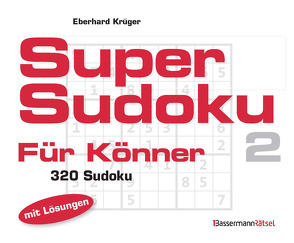 Supersudoku für Könner 2 (5 Exemplare à 3,99 €) von Krüger,  Eberhard