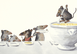Suppensch-mäuse Postkarten 1=10 von Schärer,  Kathrin