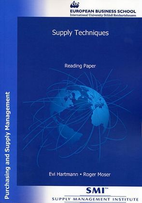 Supply Techniques von Hartmann,  Evi, Jahns,  Christopher
