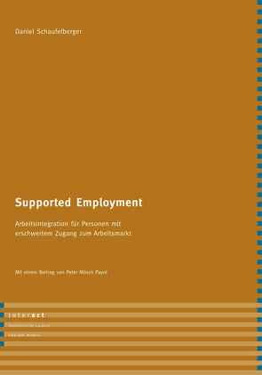 Supported Employment von Schaufelberger,  Daniel