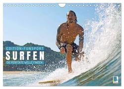 Surfen: Die perfekte Welle finden – Edition Funsport (Wandkalender 2024 DIN A4 quer), CALVENDO Monatskalender von CALVENDO,  CALVENDO