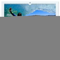 Surfen – die perfekte Welle (hochwertiger Premium Wandkalender 2024 DIN A2 quer), Kunstdruck in Hochglanz von Bleicher,  Renate