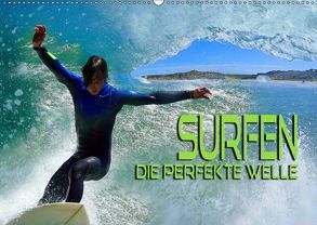 Surfen – die perfekte Welle (Wandkalender 2019 DIN A2 quer) von Bleicher,  Renate