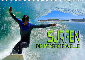 Surfen – die perfekte Welle (Wandkalender 2022 DIN A2 quer) von Bleicher,  Renate