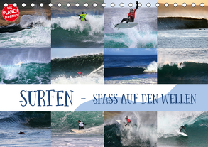 Surfen – Spaß auf den Wellen (Tischkalender 2020 DIN A5 quer) von Cross,  Martina