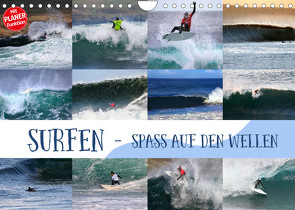 Surfen – Spaß auf den Wellen (Wandkalender 2022 DIN A4 quer) von Cross,  Martina