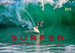 Surfen – Wasser, Wind und coole Typen (Tischkalender 2019 DIN A5 quer) von Roder,  Peter