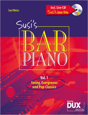 Susi’s Bar Piano 1 (mit CD) von Weiss,  Susi