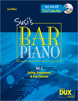 Susi’s Bar Piano 6 (mit CD) von Weiss,  Susi