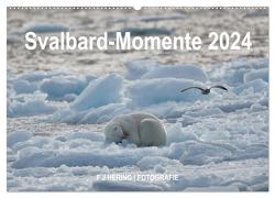 Svalbard-Momente (Wandkalender 2024 DIN A2 quer), CALVENDO Monatskalender von Franz Josef Hering,  Dr.