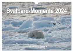 Svalbard-Momente (Wandkalender 2024 DIN A4 quer), CALVENDO Monatskalender von Franz Josef Hering,  Dr.