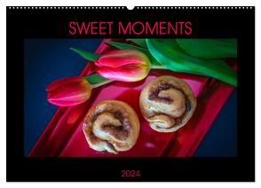 SWEET MOMENTS (Wandkalender 2024 DIN A2 quer), CALVENDO Monatskalender von Zabolotny,  Julia