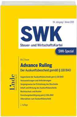 SWK-Spezial Advance Ruling von Koran,  Birgitt, Ritz,  Christoph