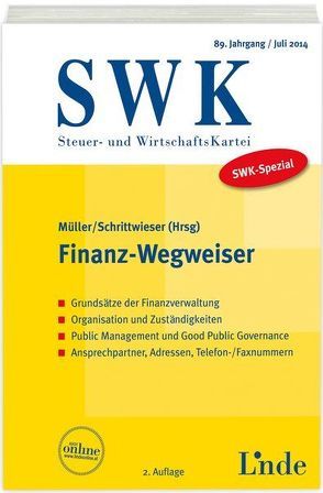 SWK-Spezial Finanz-Wegweiser von Müller,  Eduard, Schrittwieser,  Eva