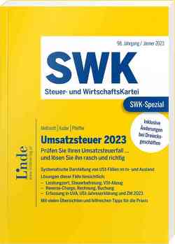 SWK-Spezial Umsatzsteuer 2023 von Kuder,  Bernhard, Melhardt,  Stefan, Pfeiffer,  Sebastian