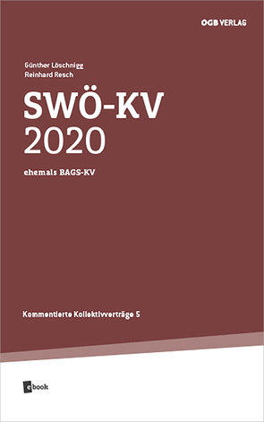 SWÖ-KV 2020 von Löschnigg,  Günther, Resch,  Reinhard