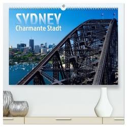 SYDNEY Charmante Stadt (hochwertiger Premium Wandkalender 2024 DIN A2 quer), Kunstdruck in Hochglanz von Viola,  Melanie