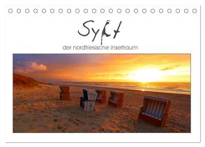 Sylt, der nordfriesische Inseltraum (Tischkalender 2024 DIN A5 quer), CALVENDO Monatskalender von Mosert,  Stefan