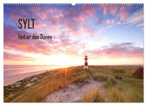 SYLT hinter den Dünen (Wandkalender 2024 DIN A2 quer), CALVENDO Monatskalender von Sturm,  Jenny