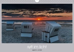 Sylt im Licht (Wandkalender 2018 DIN A4 quer) von W. Scholtis,  Egbert