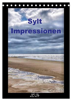 Sylt Impressionen (Tischkalender 2024 DIN A5 hoch), CALVENDO Monatskalender von Reschke,  Uwe