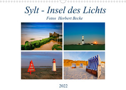 Sylt – Insel des Lichts (Wandkalender 2022 DIN A3 quer) von derBecke
