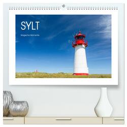Sylt – Magische Momente (hochwertiger Premium Wandkalender 2024 DIN A2 quer), Kunstdruck in Hochglanz von Stephan Rech,  Naturfotografie
