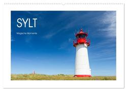 Sylt – Magische Momente (Wandkalender 2024 DIN A2 quer), CALVENDO Monatskalender von Stephan Rech,  Naturfotografie