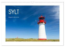 Sylt – Magische Momente (Wandkalender 2024 DIN A3 quer), CALVENDO Monatskalender von Stephan Rech,  Naturfotografie