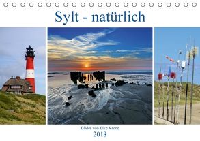 Sylt – natürlich (Tischkalender 2018 DIN A5 quer) von Krone,  Elke